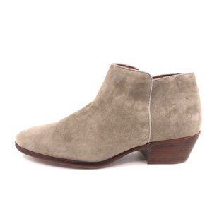 Sam Edelman 'Petty' Gray Suede Ankle Boots 10M
